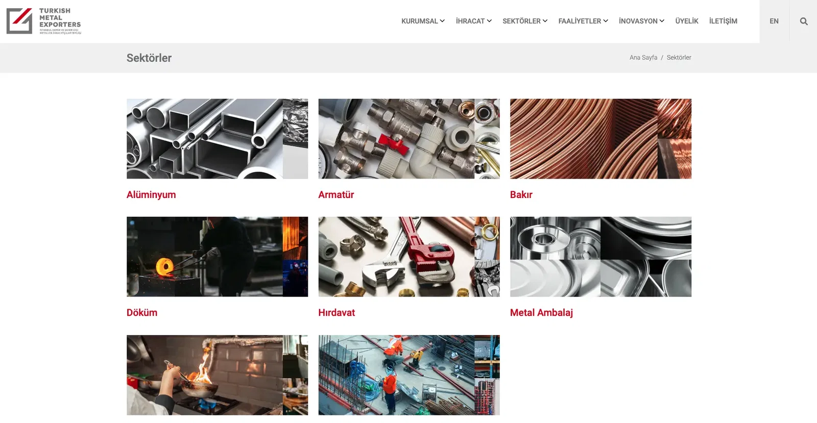 Metal Sektörünün Güçlü Yapısı