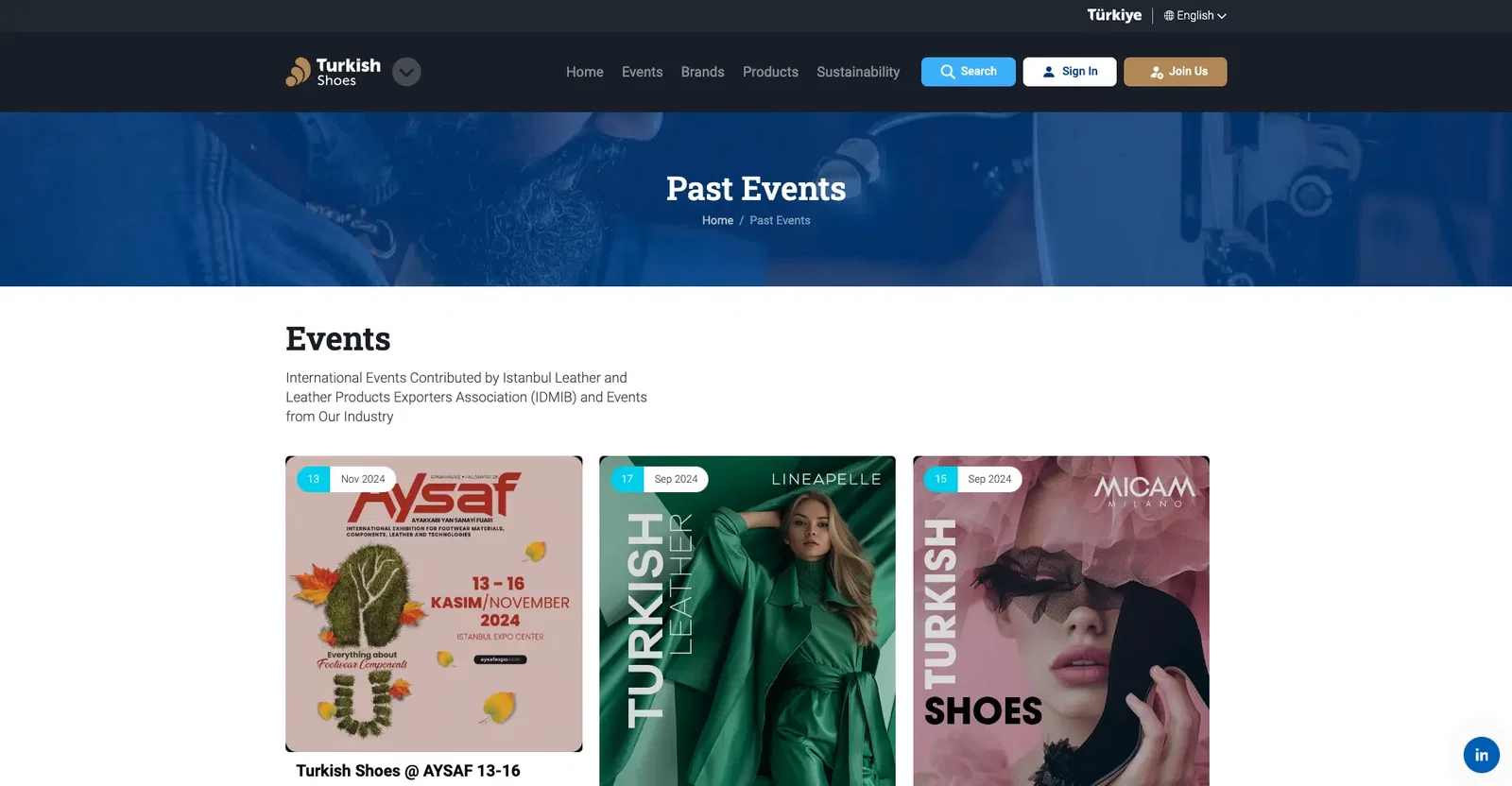 Deri Dünyasında Buluşma Noktası