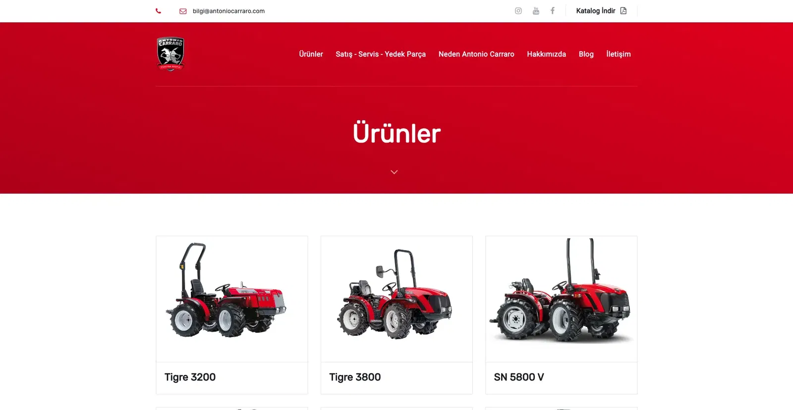 Antonio Carraro's Powerful Models