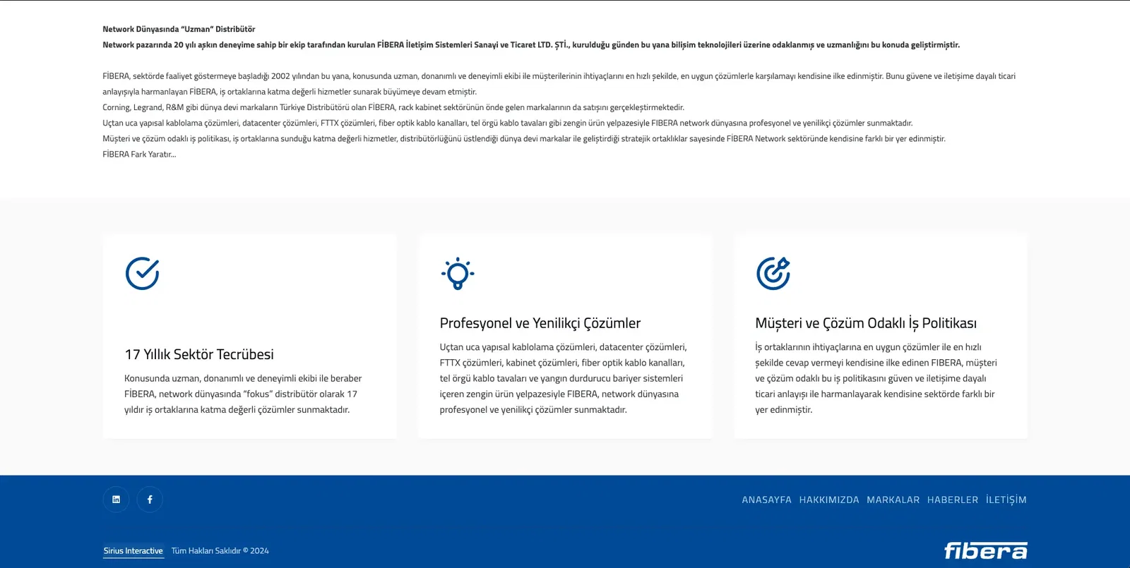 Fibera’nın Hikayesini Yansıtan Özgün Tasarım